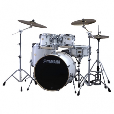Yamaha Stage Custom Birch 5-Parça Akustik Davul Seti (Pure White)<br>Fotoğraf: 1/3