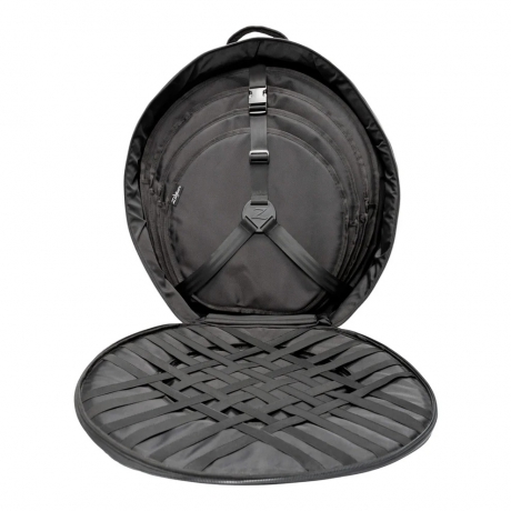 Zildjian 24" Touring Tekerlekli Siyah Zil Çantası<br>Fotoğraf: 4/5