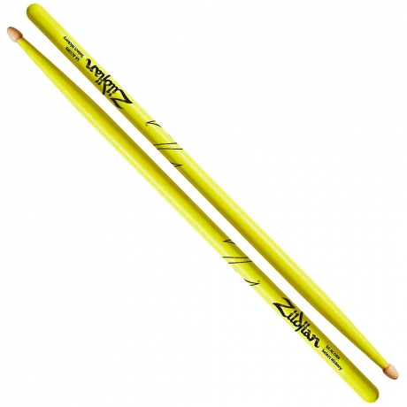 Zildjian 5A Acorn Baget (Neon Sarı)<br>Fotoğraf: 1/1