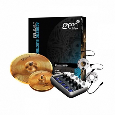 Zildjian Gen16 Dijital/Akustik Trigger Zil seti- 2'li Set Bronze<br>Fotoğraf: 1/2