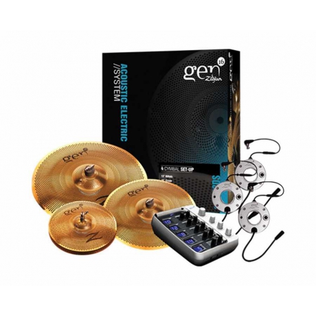 Zildjian Gen16 Dijital/Akustik Trigger Zil seti- Bronze<br>Fotoğraf: 1/2