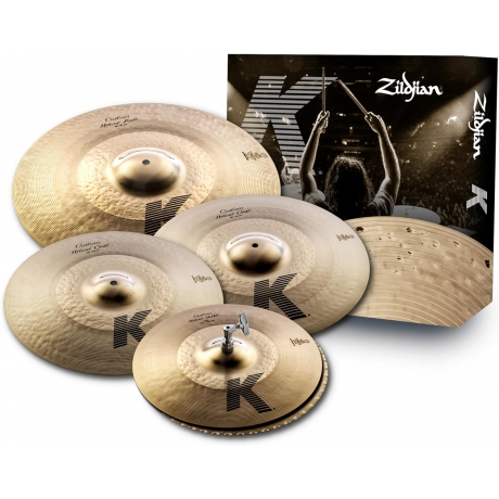 Zildjian K Custom Hybrid Zil Seti (14.25" HH/16C/18C/20R)<br>Fotoğraf: 1/5
