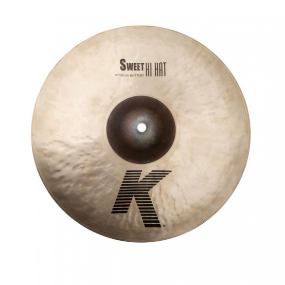 Zildjian K0722 K Sweet Series 14" Bottom Hi-Hat Zili, Fotoğraf: 1/1