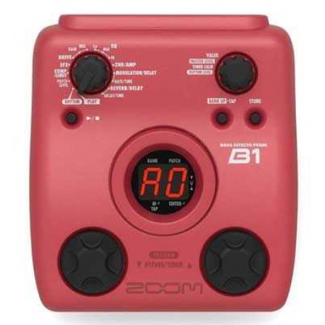 Zoom B1 Bass Gitar Prosesörü<br>Fotoğraf: 1/1