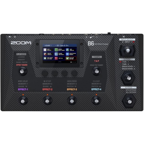 Zoom B6 Bass Multi-effects Processor<br>Fotoğraf: 2/4