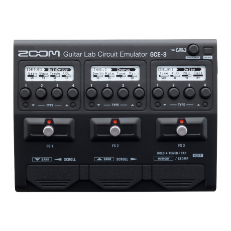 Zoom GCE-3 Guitar Lab Circuit Emulator USB Pedal Ses Kartı<br>Fotoğraf: 1/4