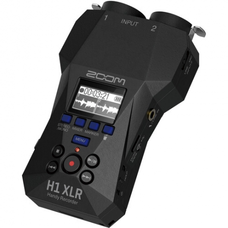 Zoom H1 XLR Digital Handy Recorder (Siyah)<br>Fotoğraf: 2/4