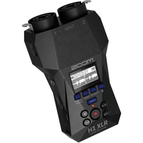 Zoom H1 XLR Digital Handy Recorder (Siyah)<br>Fotoğraf: 4/4