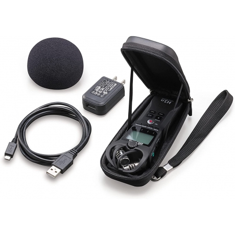 Zoom H1n Digital Handy Recorder Value Pack (Siyah)<br>Fotoğraf: 3/5