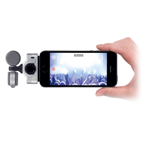 Zoom IQ7 Stereo Kayıt Mikrofonu iPhone/iPad/iPod Uyumlu<br>Fotoğraf: 5/5