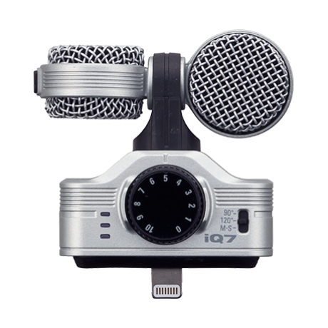 Zoom IQ7 Stereo Kayıt Mikrofonu iPhone/iPad/iPod Uyumlu<br>Fotoğraf: 4/5