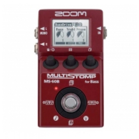 Zoom MS-60B MultiStomp Bass Efekt Prosesörü<br>Fotoğraf: 1/5