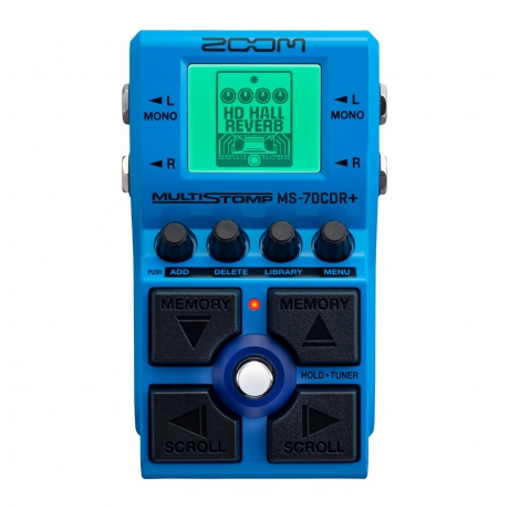 Zoom MS-70CDR+ MultiStomp Efekt Pedalı (Chorus / Delay / Reverb)<br>Fotoğraf: 1/1