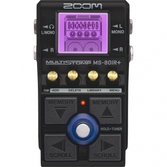 Zoom MS-80IR+ Multistomp Amfi Modelleme Pedalı, Fotoğraf: 1/6