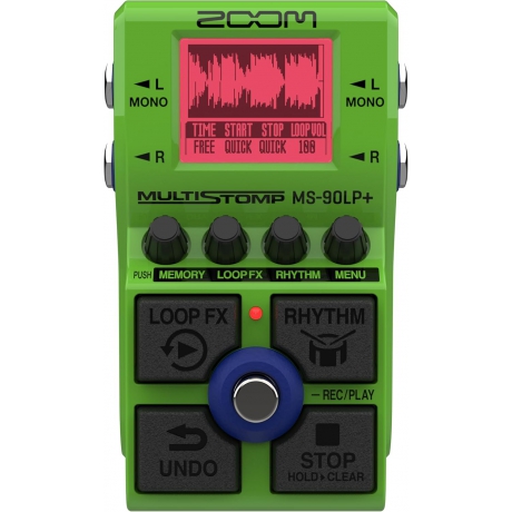 Zoom MS-90LP+ MultiStomp Looper Pedal<br>Fotoğraf: 1/4