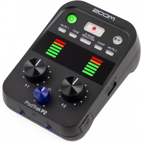 Zoom P2 PodTrak Podcast Recorder<br>Fotoğraf: 2/7