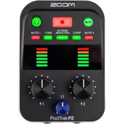 Zoom P2 PodTrak Podcast Recorder