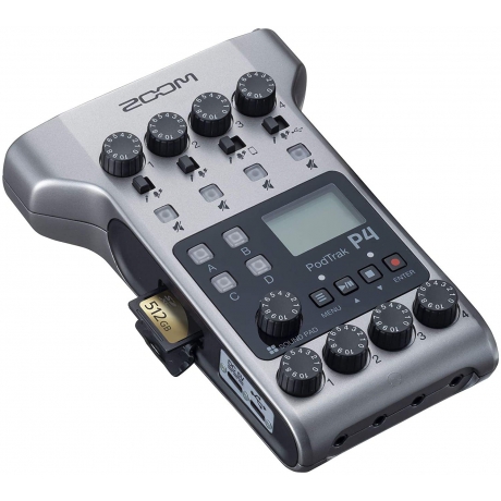 Zoom P4 Protrak Podcast Recorder<br>Fotoğraf: 3/8