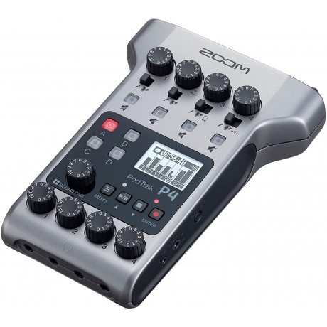 Zoom P4 Protrak Podcast Recorder<br>Fotoğraf: 4/8